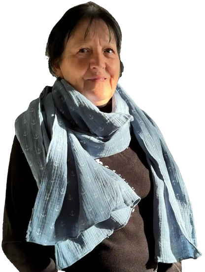 Musselin Halstuch „Stella“