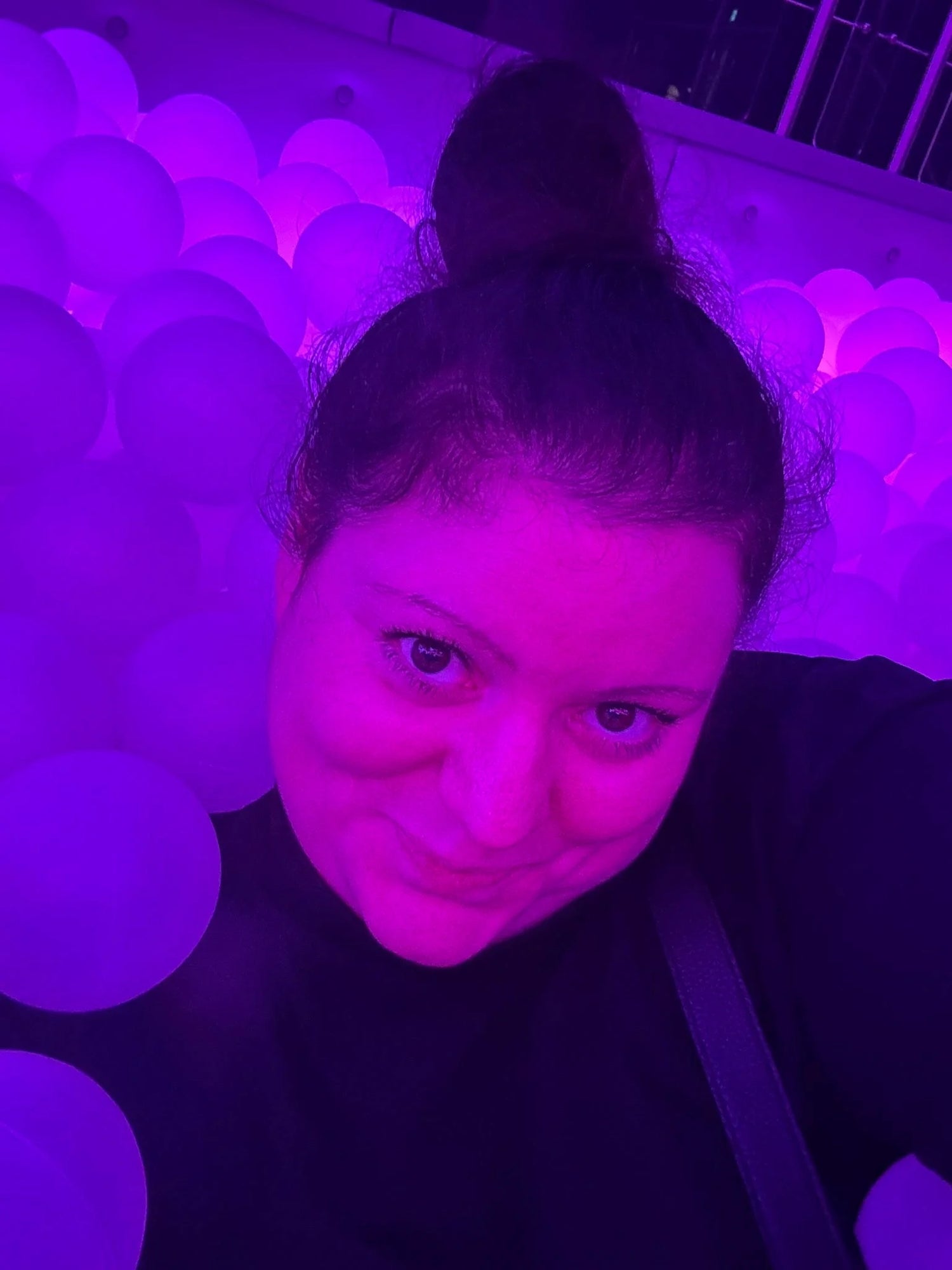Selfie von mir im Bällebad
